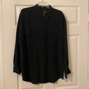 Black long sleeve dress shirt